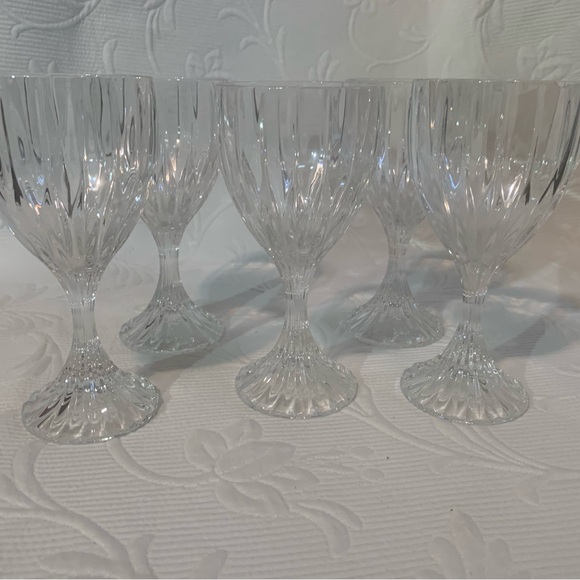 Park Lane By Mikasa Crystal Glasses Set of